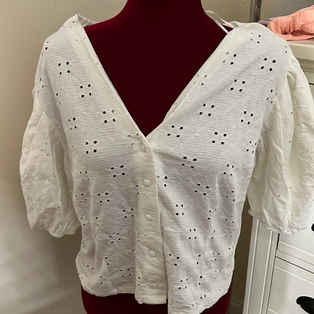 Brand new white blouse